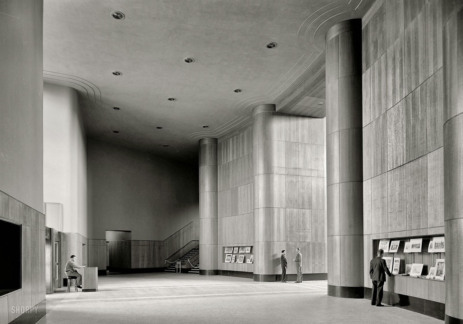 February 4, 1941. Foyer, Brookl...